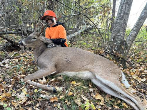 Kalan Kramschuster - 1st Buck Youth Season - Chippewa County